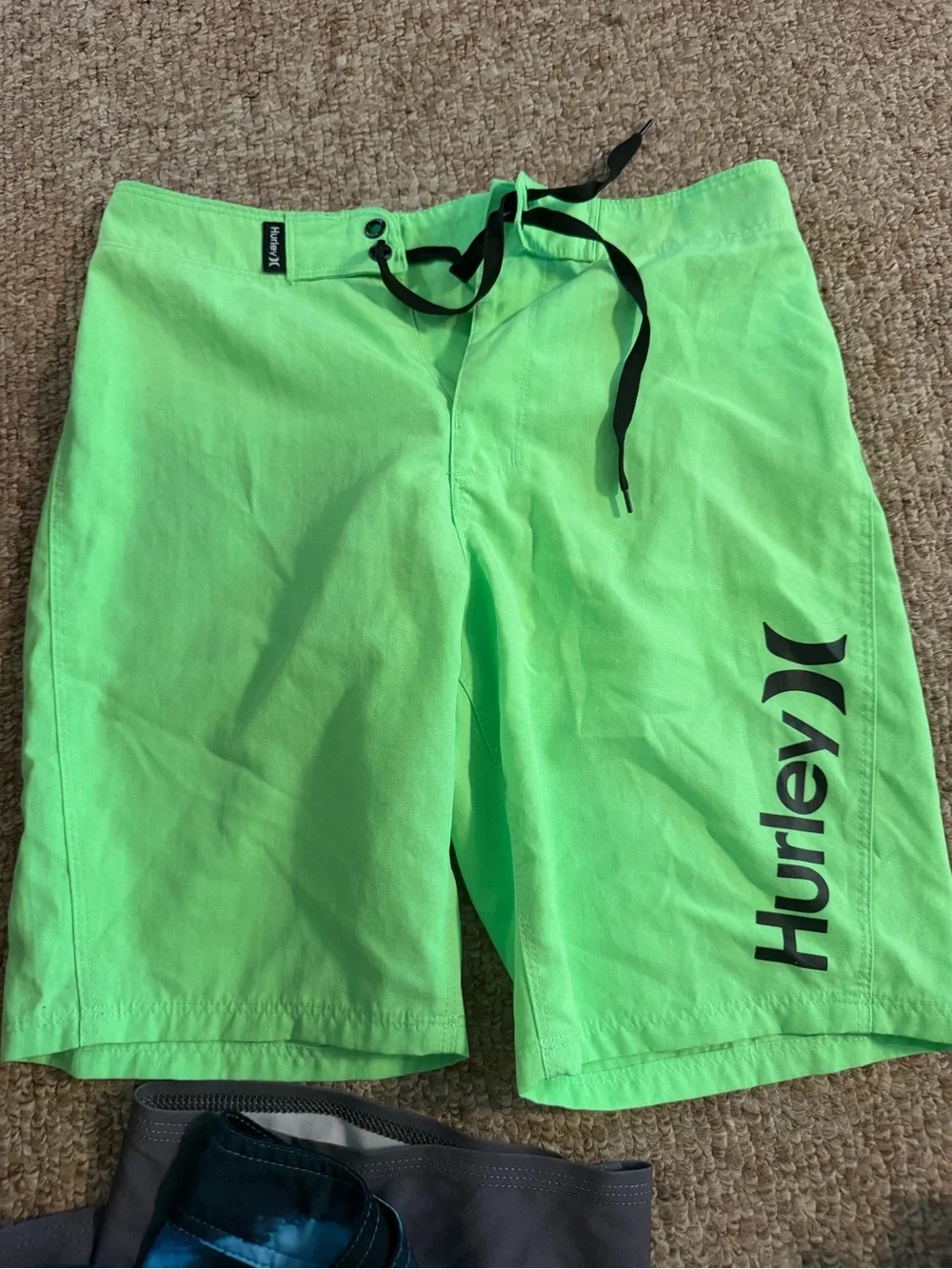 Hurley kids Neon Green Boardshorts